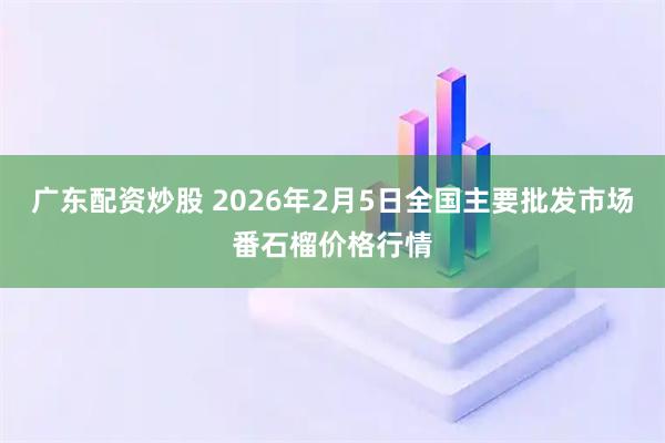 广东配资炒股 2026年2月5日全国主要批发市场番石榴价格行情